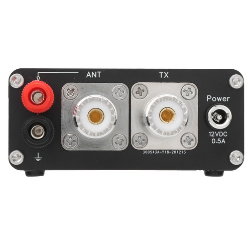 Tuner antenowy tester stopu aluminium typ C 1,8-30Mhz ATU-100 HAM 10V-15VDC nowy - Zdjęcie 3 z 8