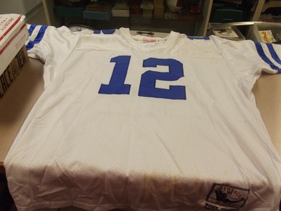 mitchell and ness roger staubach jersey