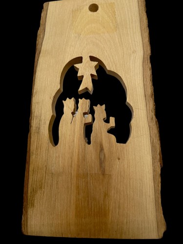 De colección Madera Tallada Navidad 3 Reyes Magos - Arte Popular de los Reyes Magos 5.5” X 3” Miniatura - Imagen 2 de 8