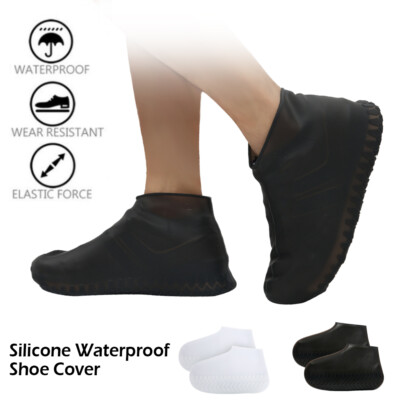100pcs Disposable Waterproof Rain Shoe Covers Overshoes Protector for Men Women