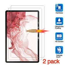 2PCS Samsung Galaxy Tab S8 S8 Plus S8 Ultra Tempered Glass Film Screen Protector