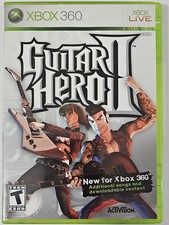 Guitar Hero 2 II Two (Microsoft Xbox 360) Complete W/ Manual CIB Tested & Works