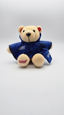 Original Subaru Zubehör Plüsch Teddybär Spielzeug - Impreza WRX STI TYP 4