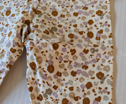 NWT 2 Pc's Size: 12 Months Carter's Ivory Fleece Hooded Top & Floral Leggings - Picture 14 of 14
