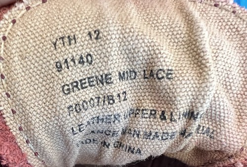 FRYE leather hi top sneaker for kid #12 - Picture 7 of 7