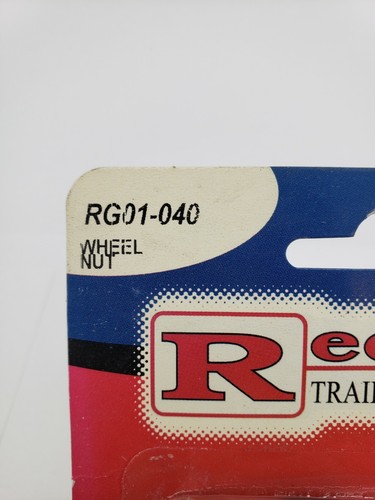 Redline RG01-040 9/16 Inch x 7/8 Inch Hex Wheel Nut - Right Hand Thread - 5 Pack - Picture 4 of 5