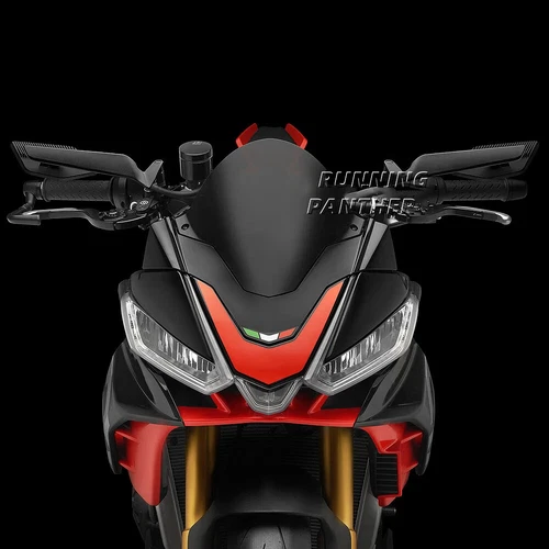 Stealth Max Mirror Adjustable Rearview Mirrors For Aprilia Tuono V4 TUONO 660 - Picture 4 of 14