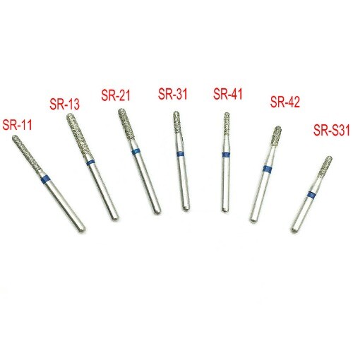 100 Stck. Dental Diamant Bohrer Durchmesser Bohrer für Hochgeschwindigkeitshandstück Zahnarzt Werkzeug - Bild 1 von 23