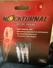 Rage Nockturnal-G Lighted Nocks 3pk Red NT-602