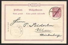 Marshall Inseln P 2 &deg; Jaluit 16.11.98 nach Ulm AkSt 29 JAN 99 Mi.: 375 &euro;