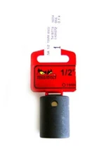 Teng Tools Chrome Molybdenum Steel Wall Impact Wrench 19Mm 1/2" 920519A-C