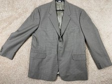 Hunt Valley for Kleffel's Sport Jacket Coat Men's Size 48L Made in USA Beige