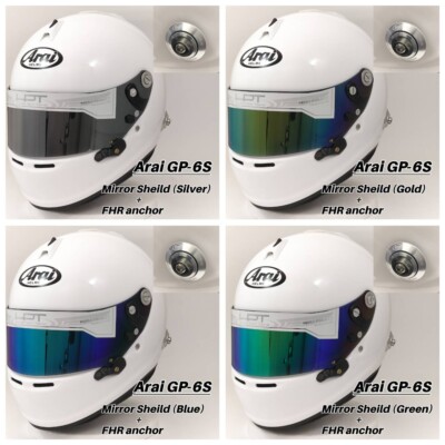 ARAI Helmet GP6S with shield and anchor Auto Racing sold by 