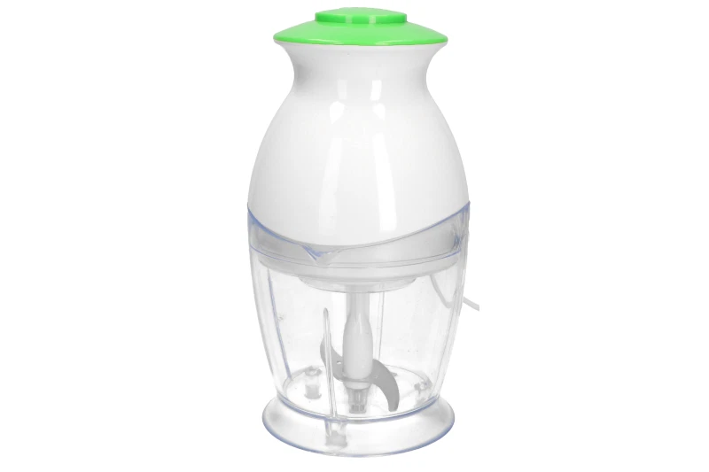 frullatore elettrico tritatutto da cucina trita tutto mini robot da cucina 600ml - Immagine 3 di 4
