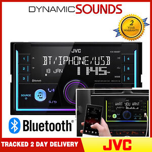 JVC-KW-X830BT-Mechless-Double-Din-Bluetooth-Aux-USB-MP3-Car-Van-Taxi-Stereo