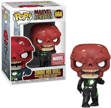 Funko POP! Marvel- Zombie Red Skull Exclusive Marvel Collector Corps #668
