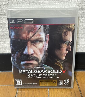 Playstation PS3 * METAL GEAR SOLID V GROUND ZEROS * Japan NEU