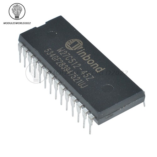 5PCS W27C512-45Z W27C512 IC DIP EEPROM 512KBIT 45NS Winbond EEPROMs - Picture 5 of 16