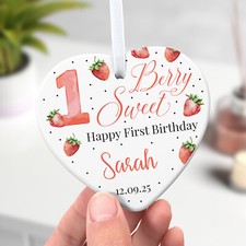 Baby Girl 1st Birthday Gifts First Birthday Present Personalised With Gift Bag