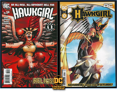 HAWKGIRL #1 #50 (2023, 2006) 1ST SOLO SERIES VARIANT SET SUPERMAN
