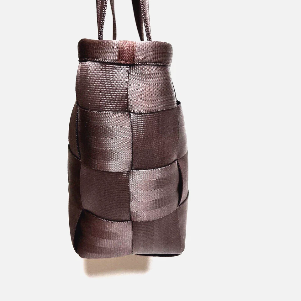 *HARVEY'S The Original Cinturón de Seguridad Mediano Cremallera Superior Cartera Bolso Marrón CONSTRUIDO EN EE. UU. Foto 3 de 4