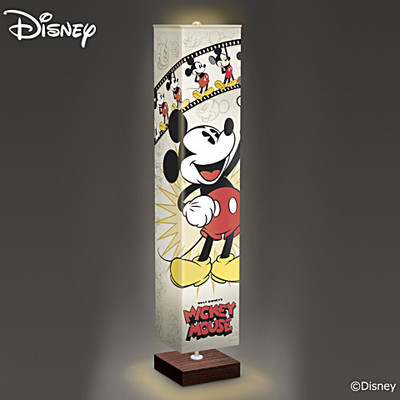Bradford Exchange Disney Mickey Mouse Through The Years Floor Lamp Bradford Exchange Disney Mickey Mouse, Disney Mickey Mouse Through The Years Table Lamp
