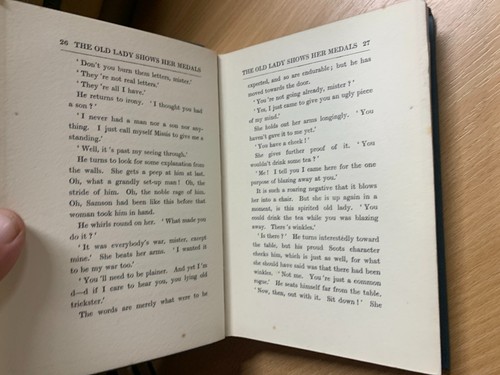 1918 J M BARRIE "ECHOES OF THE WAR" FICTION ANTIQUE HARDBACK BOOK (P3) - Bild 10 von 15