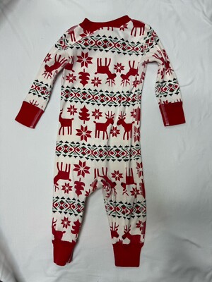 Hannah Andersson Baby Girl size 12-18 Months OEKO-TEX PJs & Outfit Christmas