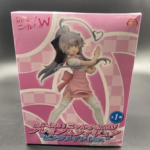 Haiyore! Figura Nyaruko-san W Premium versión Pink Maid　SEGA - Imagen 1 de 4