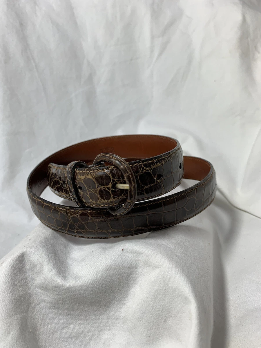 Ralph Lauren Women's Crocodile/Alligator Belts for sale | eBay