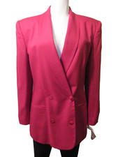 jones new york blazer double breasted shawl collar size 10 NWT 178