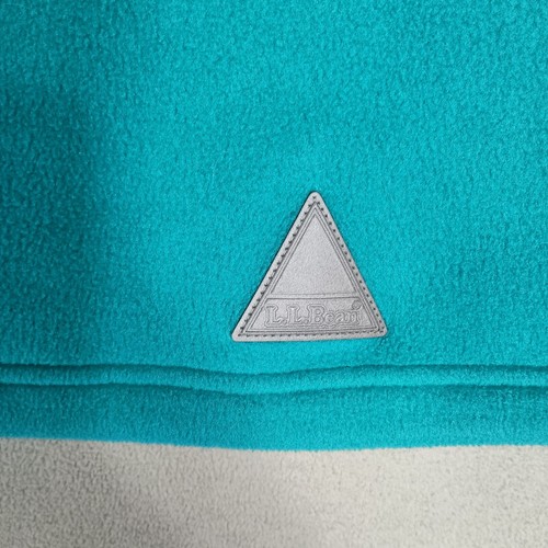 LL Bean Jacket Boys Youth Sz L 14/16 Full Zip Fleece Warm Blue Outdoor Play - Picture 5 of 12