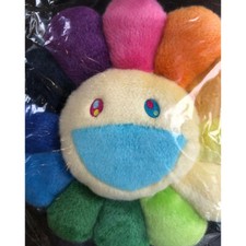 Takashi Murakami Rainbow White Flower Cushion Pillow 30cm Complexcon kaikai kiki