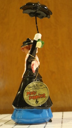 VTG 1964 Walt Disney Productions Japan Mary Poppins w/ Umbrella & orig hang tag - Picture 6 of 7