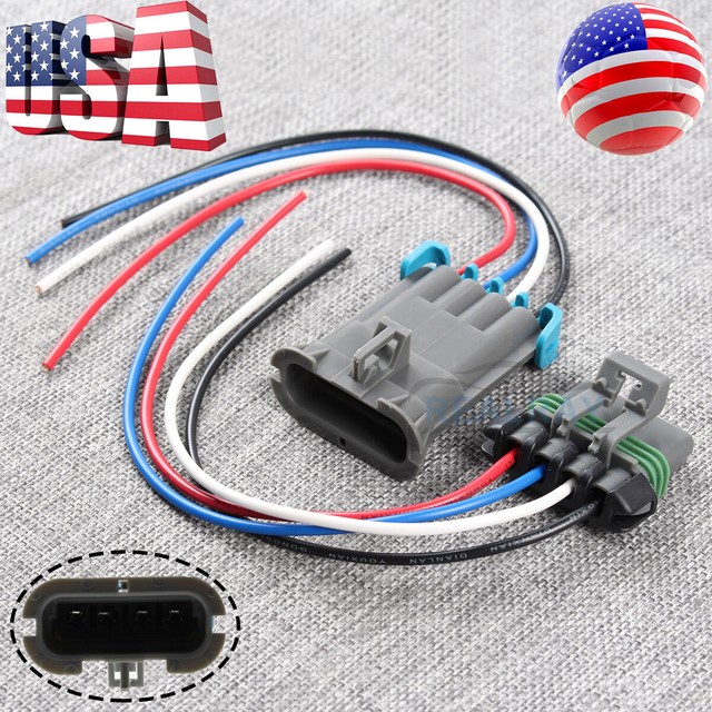 2pcs New Connector Harness Plug Repair Kit For Saltdogg 3017233