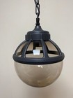 BRAND NEW KSR HANGING LANTERN  DARK GREY LED E27 LAMP INCLUDED KSR2235ANTH
