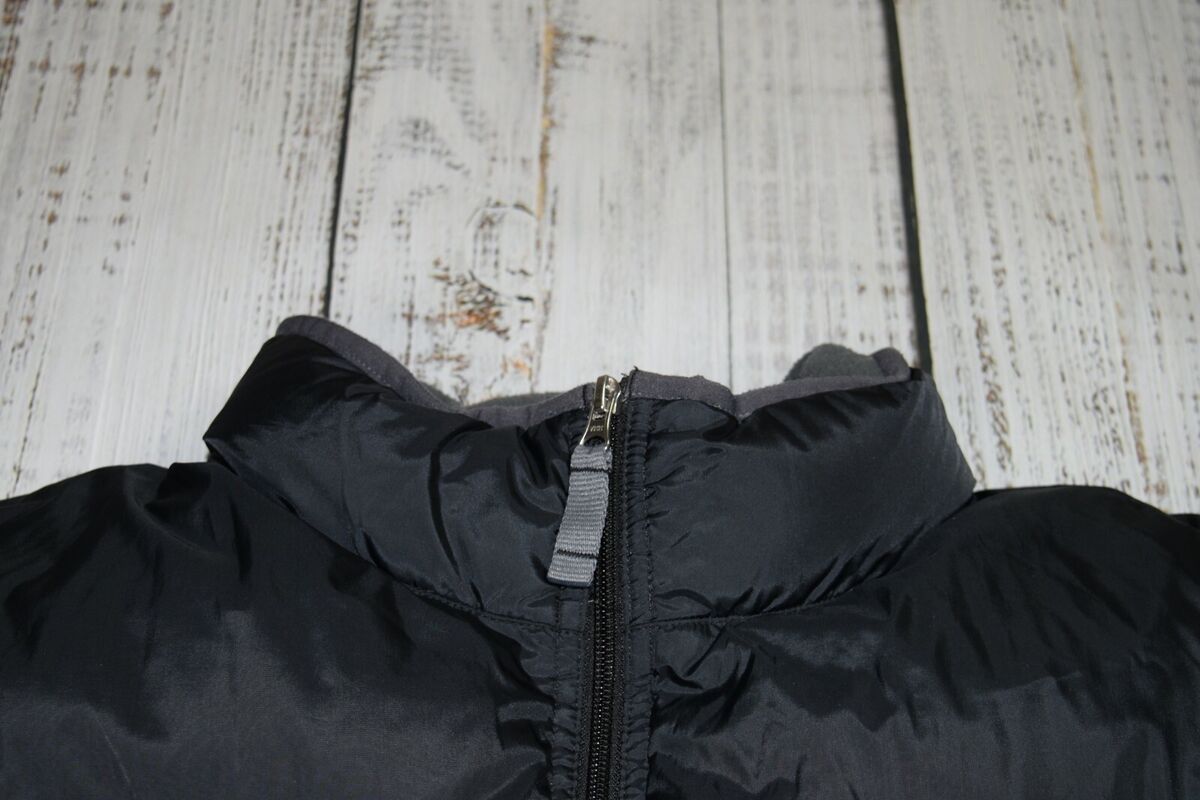 VINTAGE 00's NIKE MENS BLACK DOWN PUFFER JACKET EMBROIDERED VINTAGE 00's NIKE MENS BLACK DOWN PUFFER JACKET EMBROIDERED