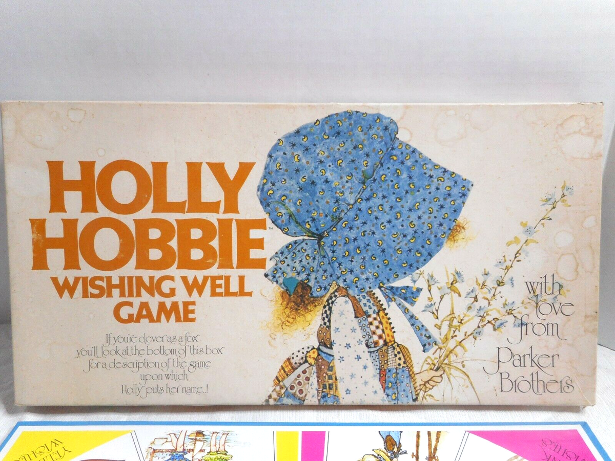 Holly Hobbie Wishing Well Game 1976 Parker Bros Vintage Complete