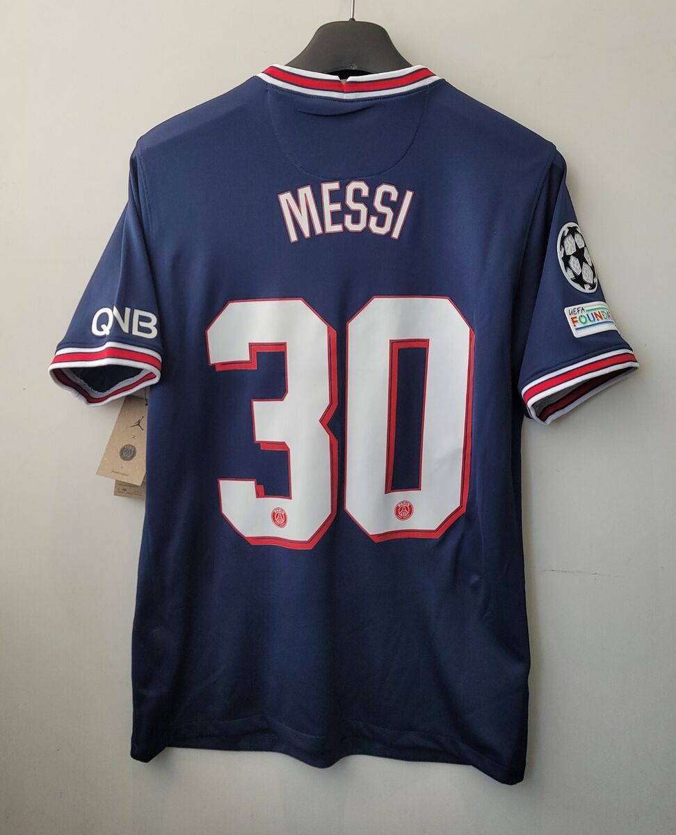 2021-22 PSG Paris-Saint-German Home S/S No.30 MESSI UEFA CL 2021-22 PSG Paris-Saint-German Home S/S No.30 MESSI UEFA CL