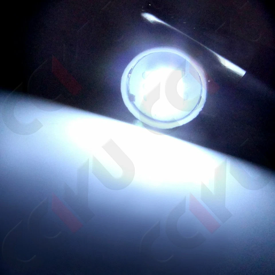 Panel de instrumentos LED 1SMD blanco 10 piezas BA9S 1895 57 bombillas para Ford Foto 4 de 4