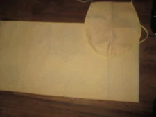 Vintage TRI-CHEM Liquid EMBROIDERY FELT - FLOWERS TOILET TANK & COVER - 1970's