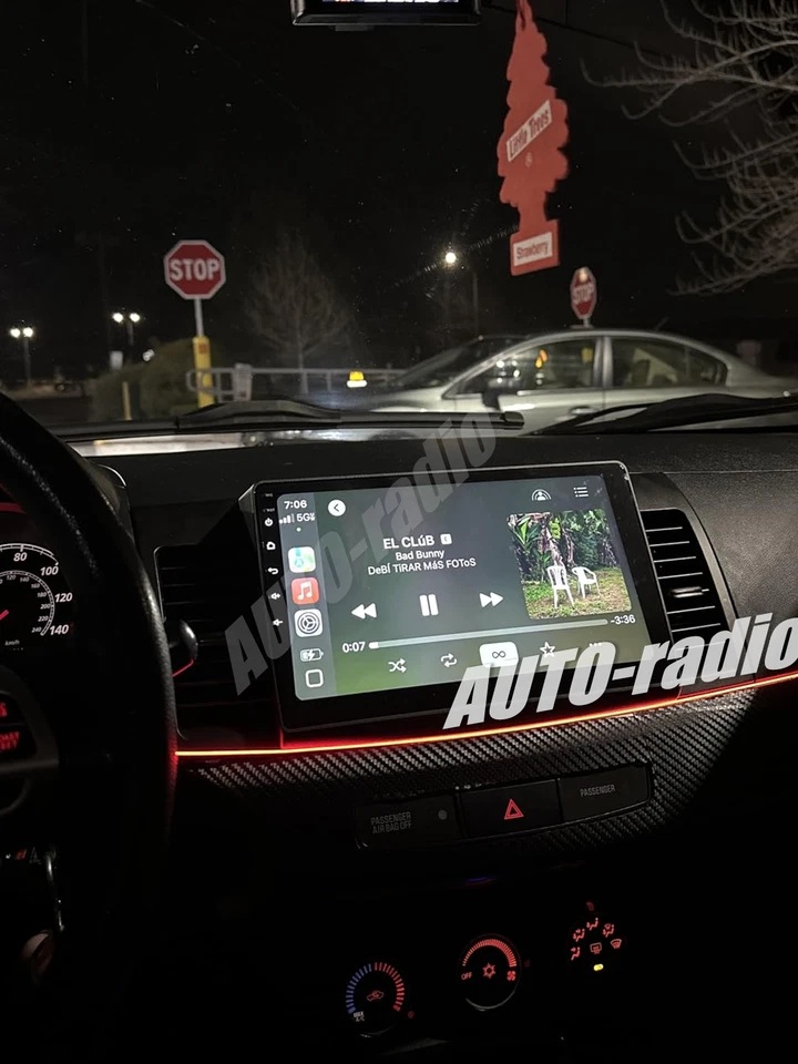 For Mitsubishi Lancer 2008-2013 Android 13 CarPlay Car Radio GPS Navi Stereo 32G - Image 3 of 4