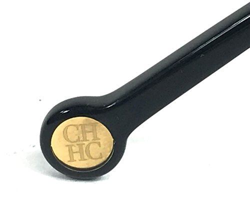 Carolina Herrera Eyeglasses Frames VHE799K COL.0700 Black Gold Cat Eye 53-15-135 - Picture 12 of 14