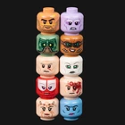 lego star wars Weber Brick 2008 head pack