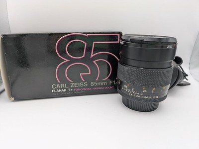 Contax Zeiss 85mm f/1.4 - Glas Top - mit OVP!