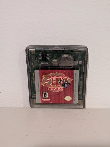 Legend of Zelda Oracle of Seasons Game Boy Color Cartridge Authentic Tested