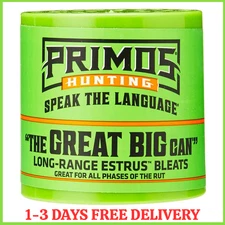 Primos Hunting The Great Big Can Doe Bleat Loud Estrus Call for Deer Hunting