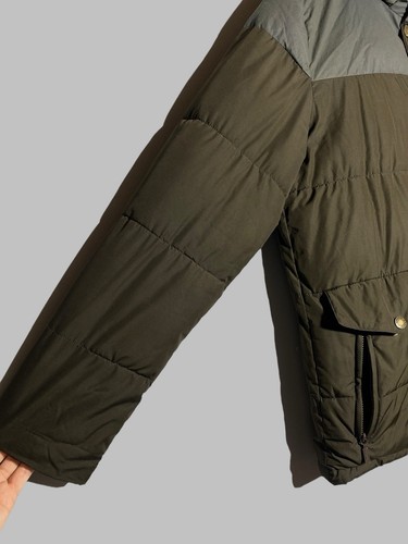 Barbour Cromer Jacket Men’s Size M Green Hooded Puffer Coat Quilted FibreDown - Picture 12 of 23