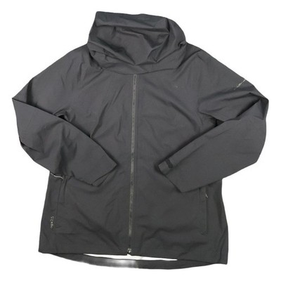 Kathmandu Jacket Womens LARGE Black NGX2.5 Windbreaker Hooded Rain Coat Size L