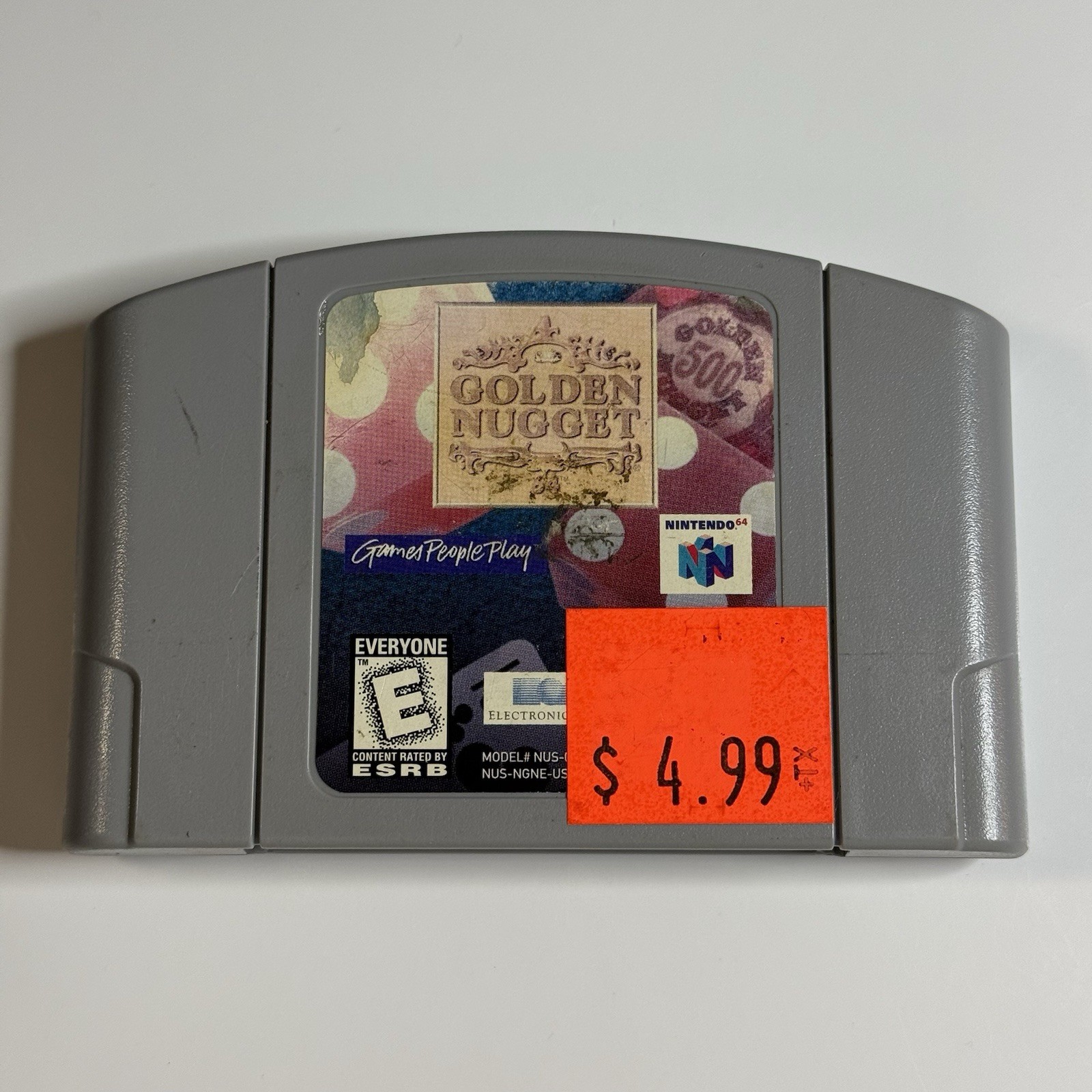 Golden Nugget N64 Nintendo 64 Authentic Cartridge Only - Tested